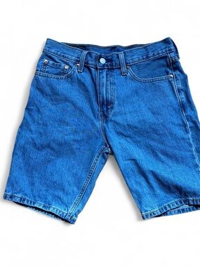 Levi's 405 Classic Blue Denim Jean Shorts